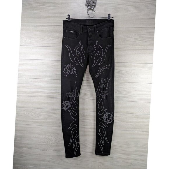 McKeen Other - Mackeen Denim Rock Studded Jeans